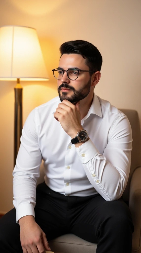 Felipe Alves no consultório